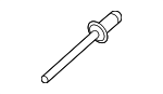 30741319 - Body: Outer Bracket Rivet for Volvo Image