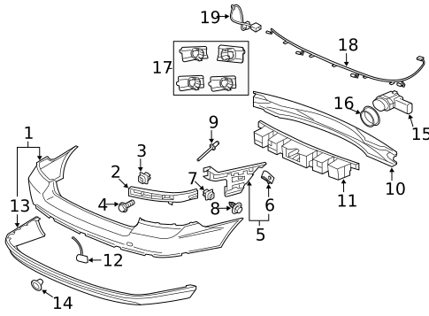 Parking Aid for 2007 Volvo S80 #1