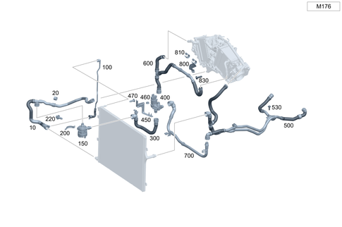 Low-Temperature Cooling Circuit for 2025 Mercedes-Benz Maybach S580 #0