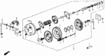 46512SB2000 - Chassis: PIN, PEDAL for Honda Image
