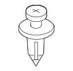 GP7A50049 - Body: Grille Assembly Clip for Mazda Image