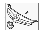 GP9A50711A01 - : 2006-2007 Mazda 6 - Grille for Mazda: 6 Image