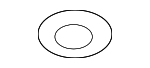 37835PGKA01 - Emission System: M.A.P Sensor O-Ring for Honda Image