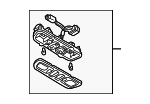 BL2A69970A03 - Body: Map Lamp Assembly for Mazda: Protege, Protege5 Image