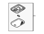 BL2A5131003 - Body: Overhead Lamp for Mazda: Protege, Protege5 Image