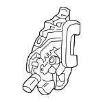 C2S41886 - Body: Latch for Jaguar Image
