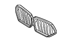 51138745303 - : 2020-2023 BMW X6 - Upper Grille for BMW: X6 Image