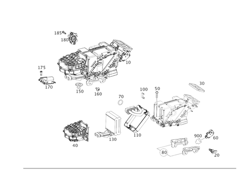 Air Conditioner in the Rear for 2020 Mercedes-Benz Maybach S650 #0
