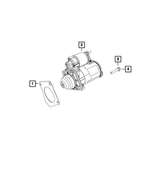 6106311AA - Electrical: Flange Head Screw for Mopar Image image