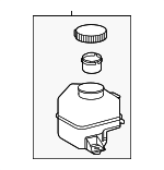 472200E140 - Body: Reservoir Tank for Toyota Image