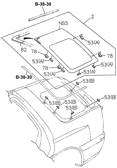Quarter Glass for 1997 Honda Passport #0