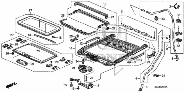 Sliding Roof for 2012 Honda Pilot #0