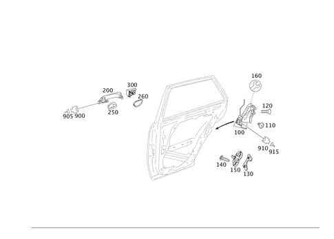 Locking System for 2008 Mercedes-Benz ML63 AMG #0