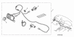 8Z86020200M1 - Accessory Components: FUSE, BLADE (2A) for Honda Image