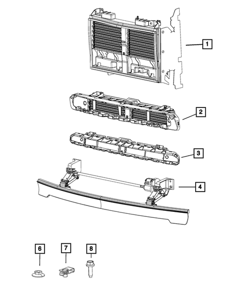 Grilles for 2023 Ram 1500 #1