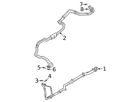 Rear AC Lines for 2022 Land Rover Range Rover Velar #0