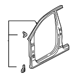4M0809839 - Body: Aperture Assembly for Audi Image image