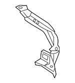 5314A550 - : Rear Pillar for Mitsubishi: Outlander PHEV Image