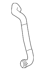 2515018282 - Cooling System: Lower Hose for Mercedes-Benz Image