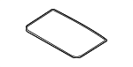 91214W040P - : Sunroof Seal for Mitsubishi: Outlander, Outlander PHEV Image
