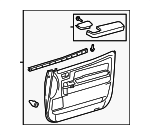 676100C421C0 - : Door Trim Panel for Toyota: Tundra Image