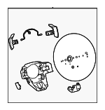 45100F6090C0 - : Steering Wheel for Lexus: NX250, NX350, NX350h, NX450h+, RX350, RX350h, RX450h+, TX350, TX500h, TX550h+ Image