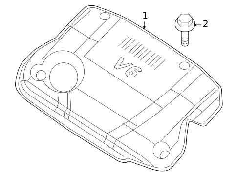 Engine Appearance Cover for 2010 Kia Optima #0