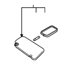 96400CC22B - : Sun-Visor for Nissan Image