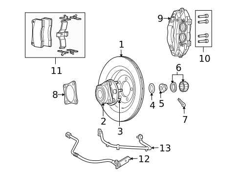 Rear Brakes for 2009 Dodge Viper #0