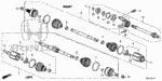 42318STXA01 - Chassis: BAND, OUTBOARD BOOT for Honda Image