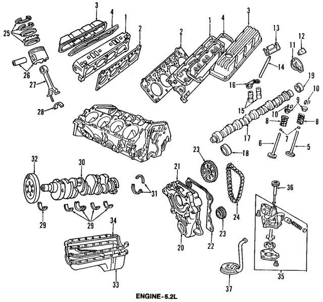 53006723 - Engine: Intake Valve for Mopar Image