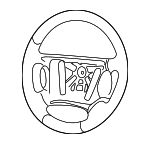 HNG9181BAAGE - Steering: Steering Wheel for Jaguar Image