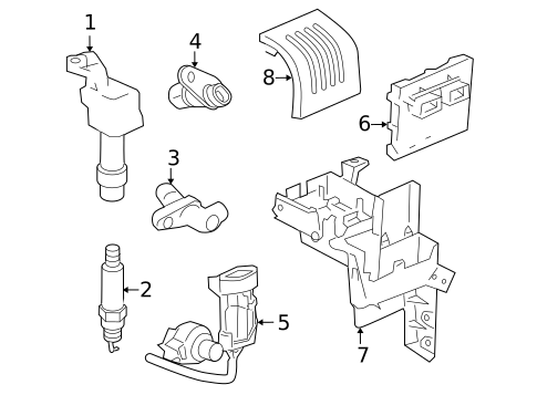 Ignition System for 2007 Chevrolet Cobalt #0
