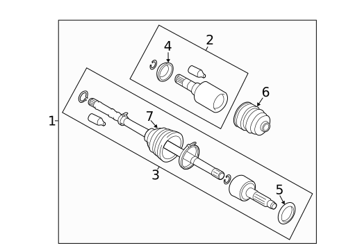 Drive Axles for 2015 Subaru WRX #0