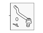E8C403KA0PNW - Steering: Value Advantageâ„¢ SOCKET ASSY-TIE ROD OUTER LH for Nissan: Murano, Pathfinder Image