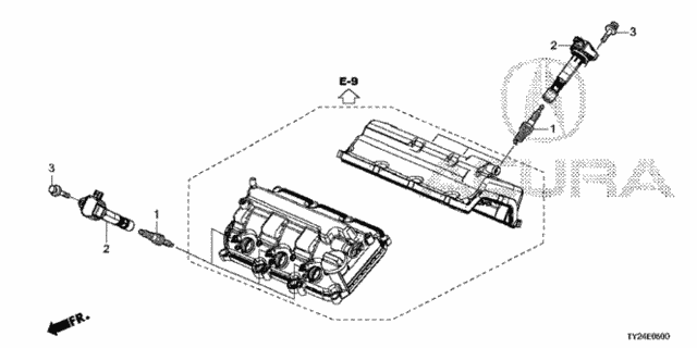 Plug Hole Coil - Plug for 2017 Acura RLX #0