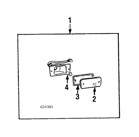 Side Marker Lamps for 1984 Mitsubishi Mighty Max #0