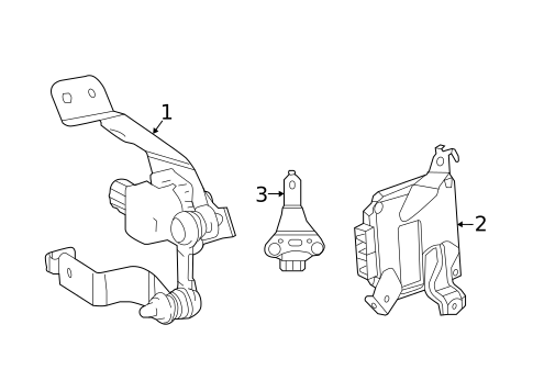 Ride Control Components for 2020 Lexus NX300h #0
