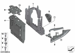 12907555109 - Engine Electrical System: Partition Seal, Upper Section for BMW Image