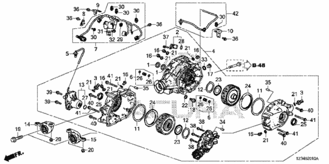 Rear Differential - Mount for 2019 Acura TLX #0