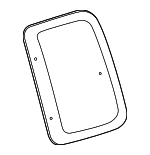 627110402083 - Body: Side Glass for Toyota: Tacoma Image