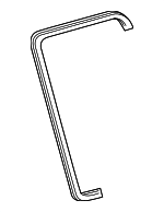 6274204010 - : Side Glass Weatherstrip for Toyota: Tacoma Image