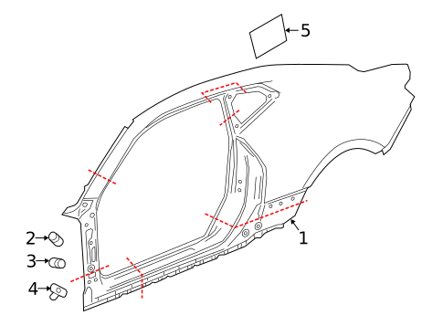 Uniside for 2021 Chevrolet Camaro #0