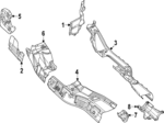55399273AB - Exhaust: Heat Shield for Mopar Image