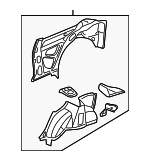 22602754 - Body: Inner Panel Assembly for GM Image