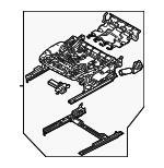 5WA881105Q - Body: Cushion Frame for Audi Image