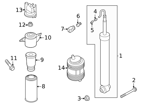 Shocks & Components for 2025 Audi A6 allroad #0