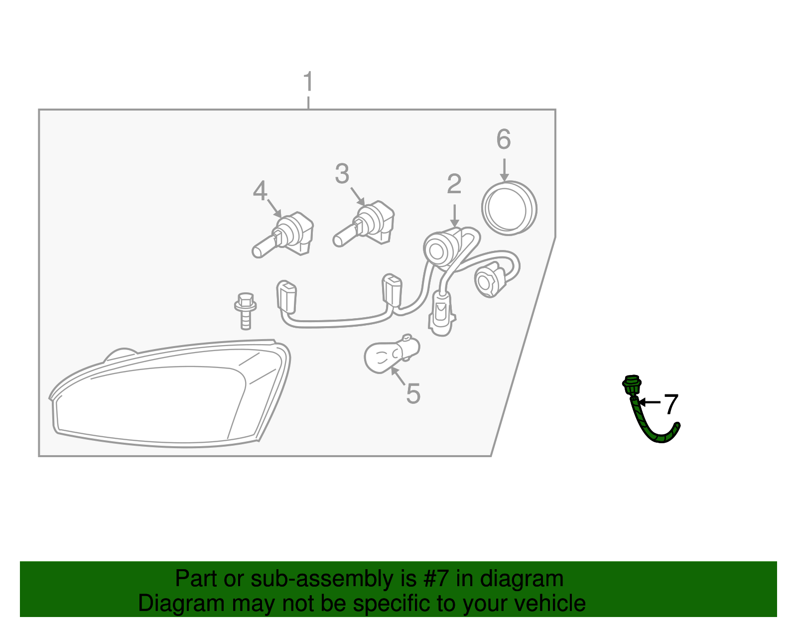 2006 Chevrolet Malibu Headlight Wiring Harness 15803736 | Shop Matick