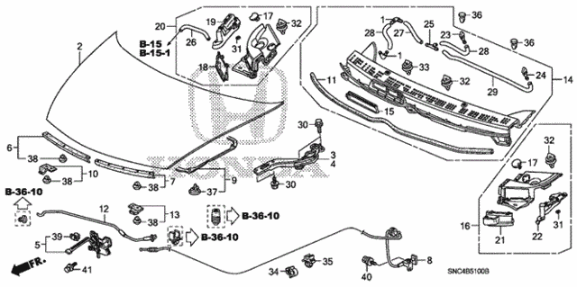 Engine Hood for 2011 Honda Civic #0