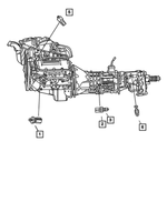56045489AA - Electrical: Neutral, Safety, Back Up Switch for Mopar Image